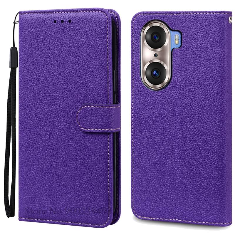 For Honor 60 Pro Case Honor 60 Case Silicone Soft Leather Flip Case For Honor 60 Pro Wallet Cover Phone Fundas Coque