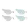 Elegant Hair Clip Angel Wing Barrette Sweet Fashionable Flat Clip Hairpin Stylish Hair Clip for Bunches