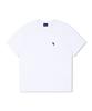 DOLPHIN WAVE APPAREL [Set] Dolphin Chain Embroidery Short Sleeve T-Shirt + Single Pleat Sweat Shorts (Type B)
