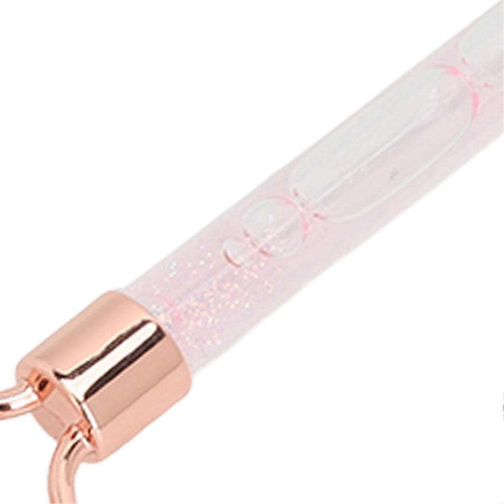2 in 1 Face Massage Roller Quartz Stone Facial Lifting Skin Care Roller Tool for Home Use