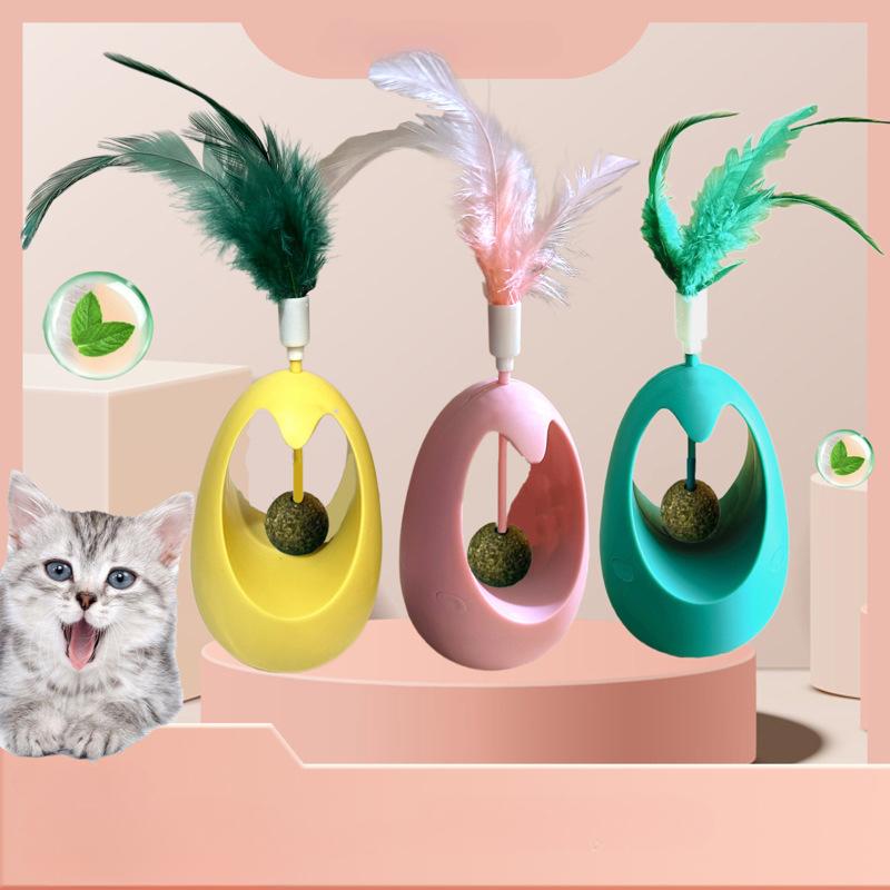 

Шарики из кошачьей мяты, стаканы, кошачьи леденцы, палочки для кошачьих ласк, скрежетание зубами, спорыш, игрушки для кошек