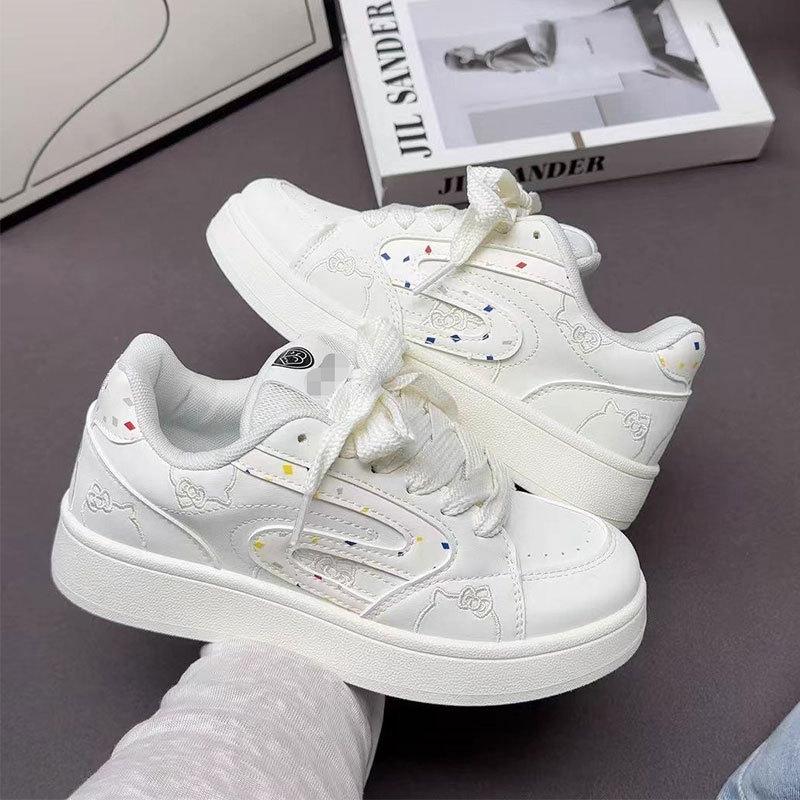 Original Bread Shoes for Women Ins Spring and Autumn New Models for Students Versatile Casual Sports Board Shoes