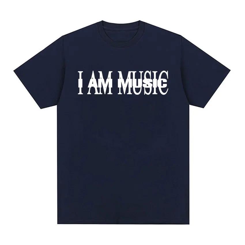 Playboi Carti I Am Music Album Print T-Shirt Y2K Summer Men's Women's Cotton Loose T-Shirt Stylish and Comfortable Short Sleeves
