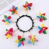 Pack of 24 Colorful Pinwheel Hair Clip Windmills Hair Barrette Hair Decorations
