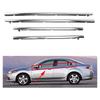 Window Weatherstrip 1 SET Molding Trim Outer Chrome For ACURA TSX Sedan 2009-14 TSX2009-2014