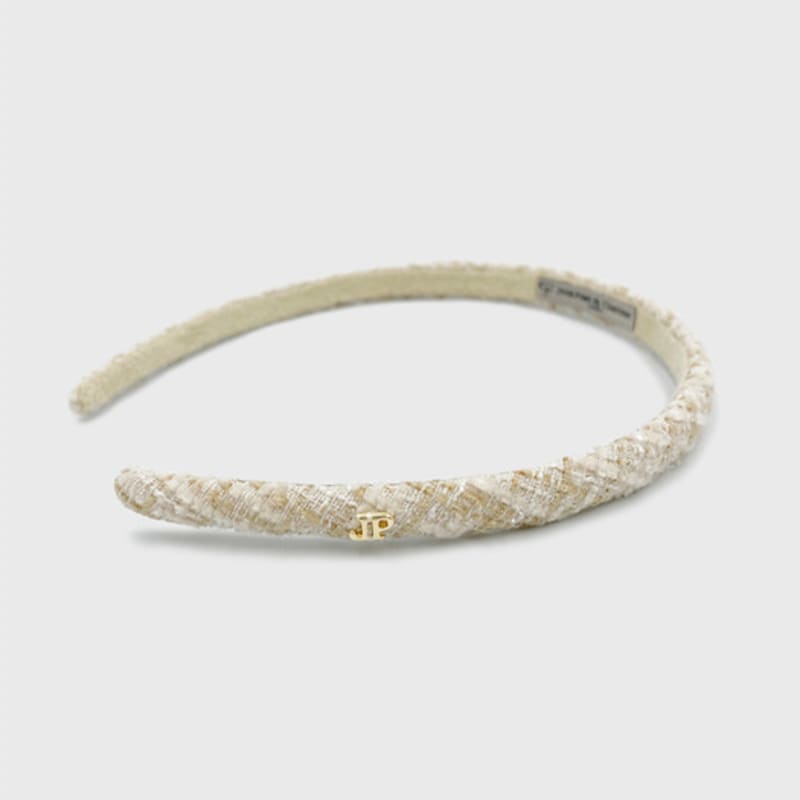 Jean Paul Clarisse Einfaches Tweed Schlankes Haarband JP-21-023HB