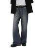 WEGO Flared Denim Size Perfect for Fall and and As a Gift Men's Pants, M, Medium-Dark Denim, Streetwear, Winter,