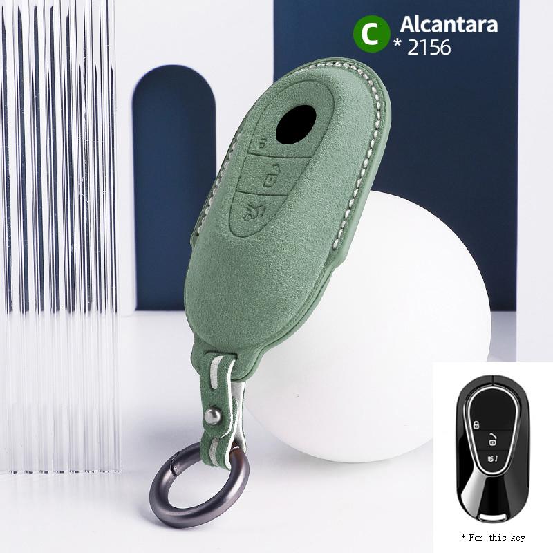 For Mercedes Benz Glc 300L Glc 260L C260L C20 Class Car Key Case Protectors Accessories Keychain Cover Shell 2020 2025 2025 2025