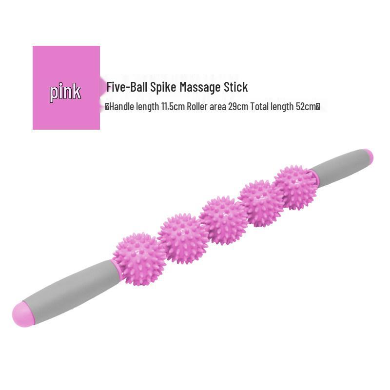 Spiky Ball Muscle Massage Roller: Fascia Release & Relaxation Stick