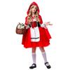 Source Children's Halloween Little Red Riding Hood Costume Fairy Tales Drama Stage Performance Dress