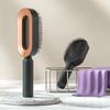Massage Comb Hair Brush Self Cleaning Hair Brush for Women One-Key Quick Hair Comb 3D Air Cushion Hair Styling Tools