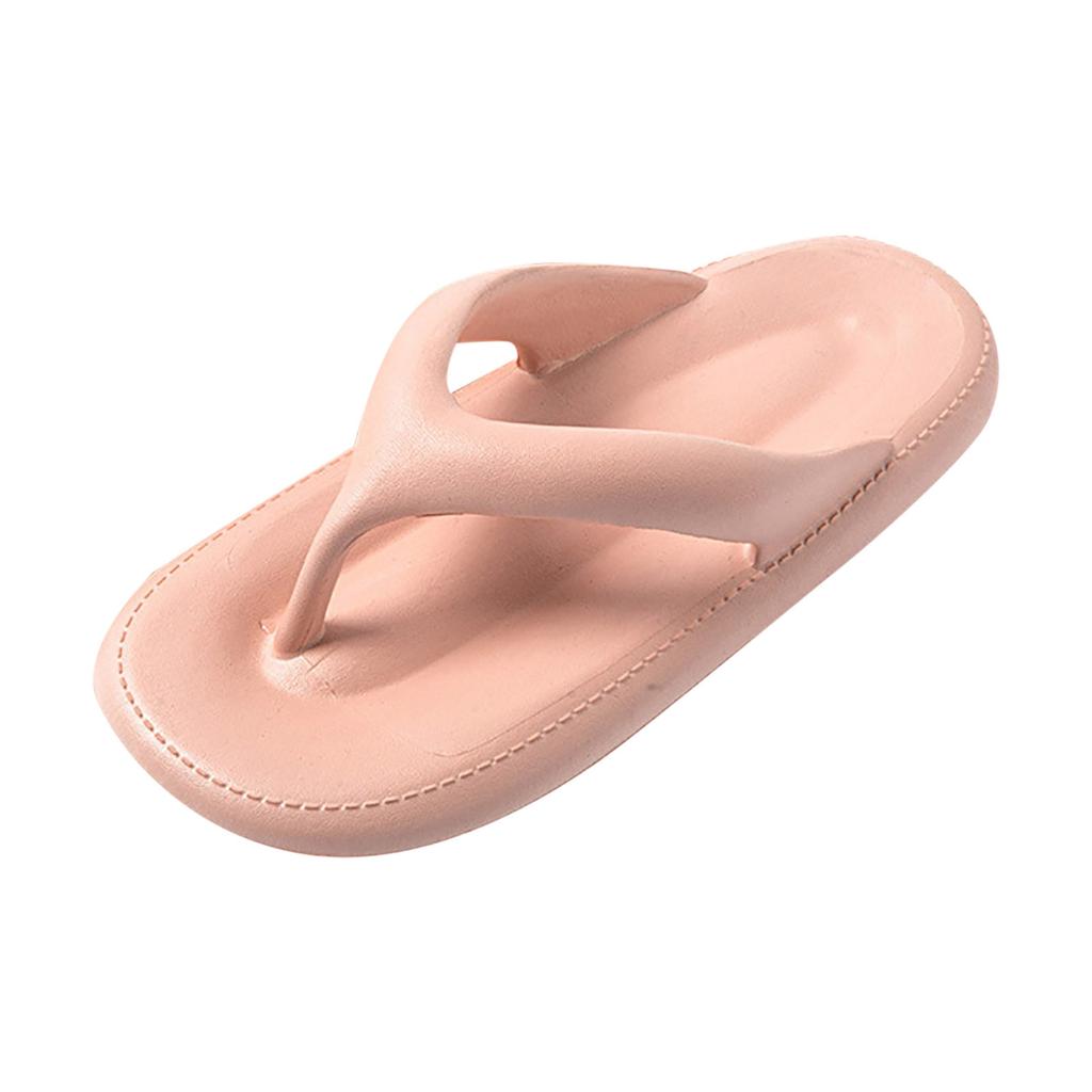 Women Flip Flops Size 8 Arch Support Women Flip Flops Fashionable Simple Solid Color Pattern Flat Bottom SandáLias Femininas