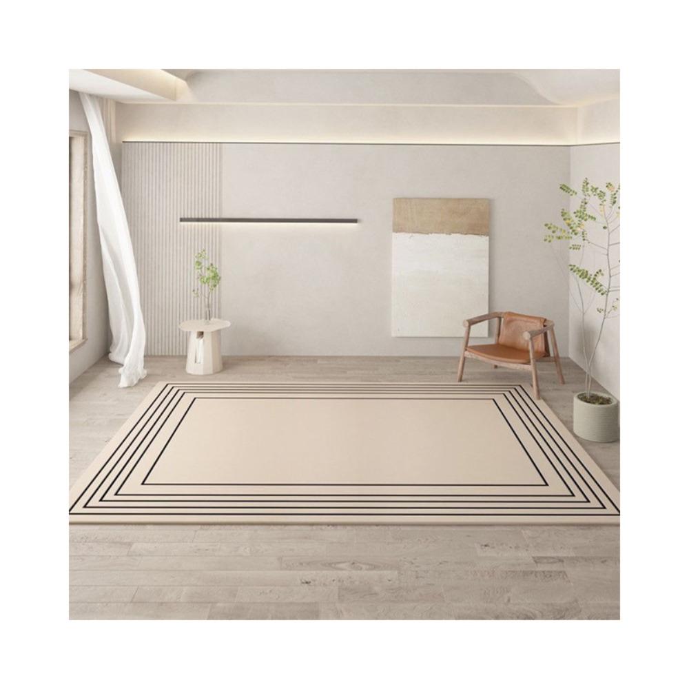 Fluffy Bedside Rugs Imitation Wool Soft Carpet New Irregular Oval Rugs  Living Room
