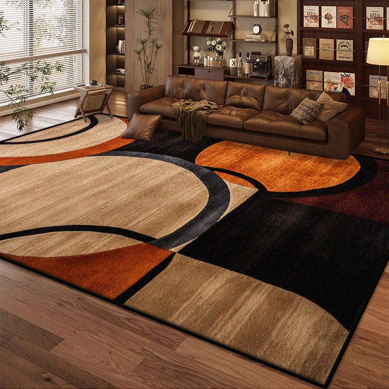 Living Room Carpet Modern Light Luxury Decoration Sofa Large Area Rug Home Bedroom Bedside Soft Floor Mat Non-slip Customizable