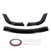 3pcs Front Bumper Lip Splitter Body Kit Improve Aerodynamics Bumper Lip Chin Spoiler Replacement for Subaru Impreza WRX