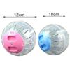 10/1TwoCm Plastic Outdoor Sport Ball Grounder Rat Small Pet Mice Jogging Ball Toy Hamster Gerbil Exercise Ball Play Toy Supplies Decor