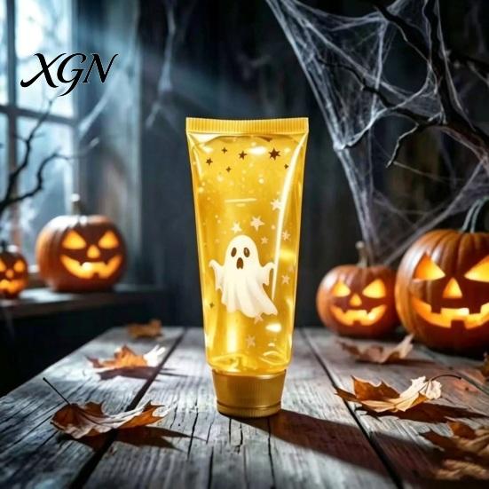 Stress Toys for Office Halloween Ghost Toothpaste Squeeze Toy, Slow Rising Sensory Fidget Toy Cute Theme Desk Ornaments Kids Adults, Relief