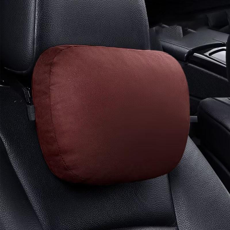 Car Headrest Neck Support Seat Soft Universal Adjustable Design S Class Soft Universal Adjustable Car Neck Pillow Waist Pillow