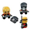 Roblox Minigunner Masked Man Plush Doll: Soft Stuffed Collectible Figure With Detachable Mask