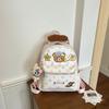 Schoolbag Dopamine Color Polka Dots Easy Bear Backpack Korean College Girl Backpack Junior High School Cute Cartoon School Bag