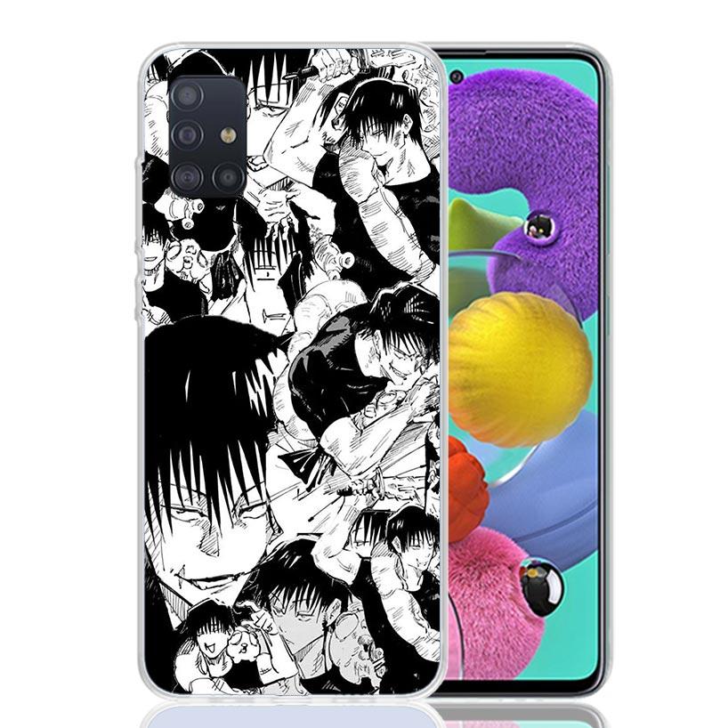 JujuKaisen Fushiguro Toji Phone Case For Samsung Galaxy A52 A32 A22 A12 A02S A50S A30S A51 A31 AA71 Note 20 Ultra 10 S10 Plus Ga