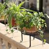 Tall Plant Stand Metal Flower Pot Holder Heavy Duty Cast Iron Plant Stand, Tall Vintage Flower Pot Holder Indoor Outdoor Plant