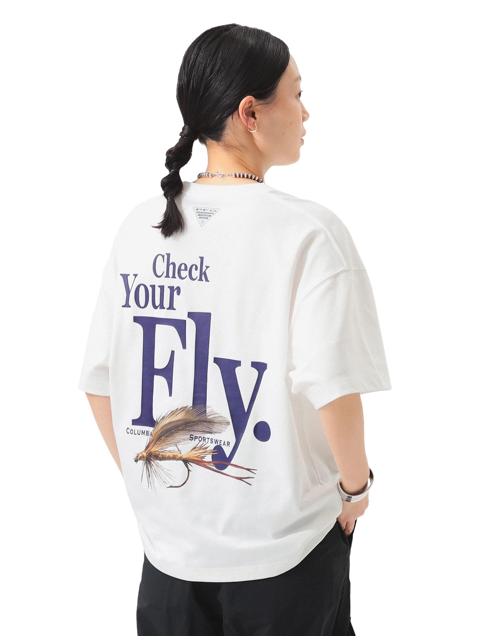 

BEAMS BOY S/S TEE [Special Order] Columbia GRAPHIC TEE Women s 125_Sea_Salt XS