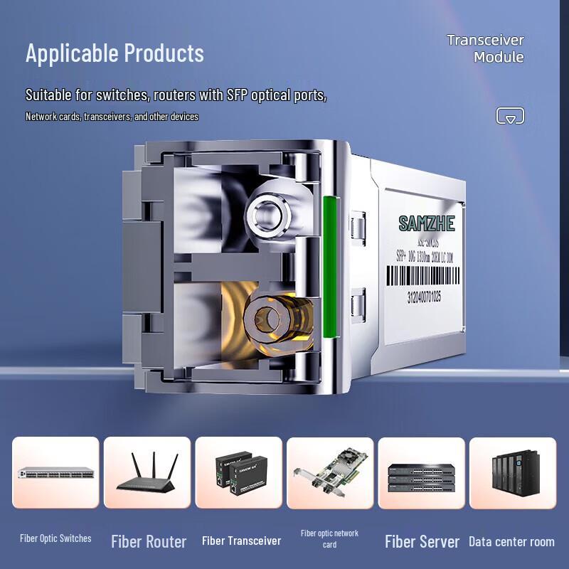 ShanZe 100M Multimode Dual Fiber LC SFP Transceiver