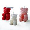 Rose Bear Shaped Aromatherapy Candle Fragrance Birthday Gift Candle Atmosphere Creative Companion Gift