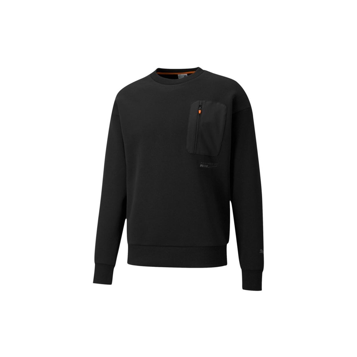 PUMA Protec.t Crewneck Sweatshirt Black Men s 534404-01 S