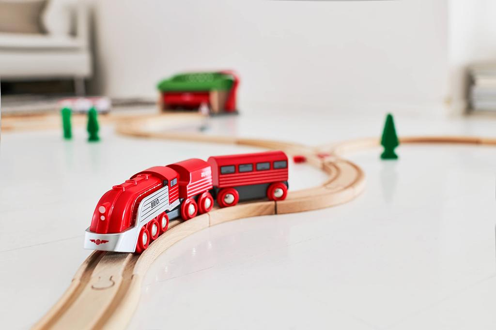BRIO WORLD Streamline Train [Wooden Rail Toy] 33557