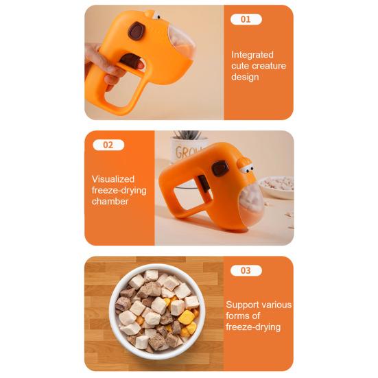 Pet Treat Launcher Dogs Cats Interactive Dispenser Puppy Snacks Feeder Encourages Healthy Activity Training Reward Toy