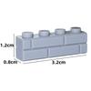 DO IT YOURSELF Construction Bricks MOC Thick Wall Blocks Figures City Learning Creativity Playthings ideal for Kids Traditional Dimension