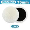 Car Wool Polish Pad 5 Sizes Disc Car Waxing Polishing Buffing Cars Paint Care Polisher Pads Auto Washing Cleaning Accessories