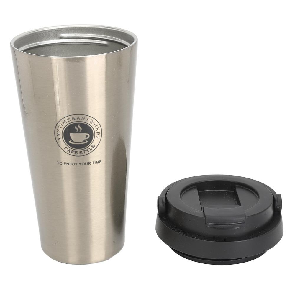 Stainless Steel Travel Coffee Mug Leakproof Stainless Steel Coffee Cup  Daily Use