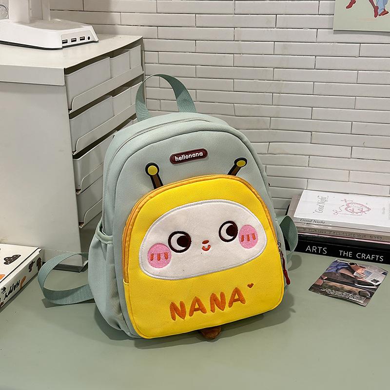 School Bag Year Kindergarten Cartoon Print Baby Back Boys and Girls Baby Cute Light Back