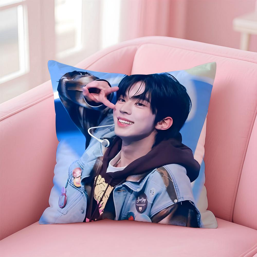 actor fresh DDohoon Cushion Cover Pillow Case Soft Skin Friendly Fabric  Concealed Zipper