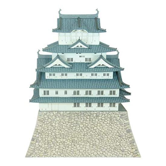 Sankei Miniature Art Kit Famous Castle Series National Treasure Himeji Castle Papercraft 1/300 MK04-07