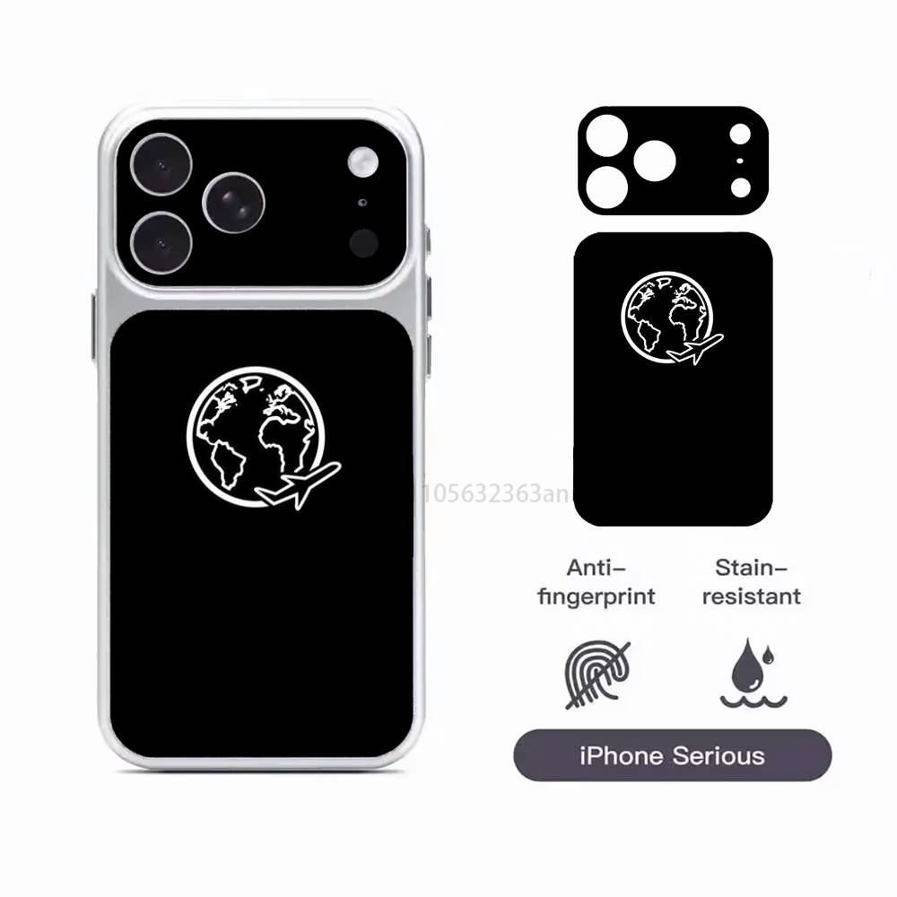 

Премиум Самолет Для iPhone 17 Pro ProMax Задняя Наклейка Чехол iPhone17pro