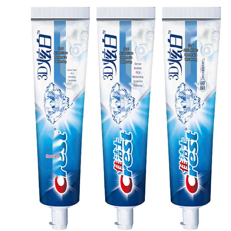 Crest 3D White Dual Action Whitening Toothpaste