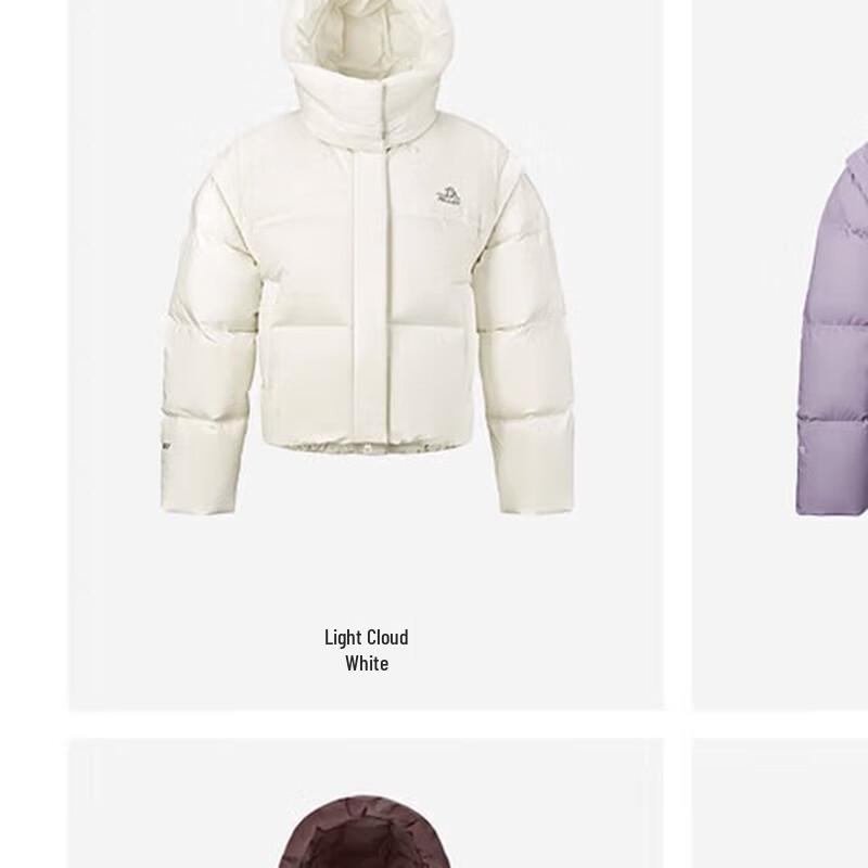 

Pelliot Women s Short Hooded Goose Down Puffer Jacket M