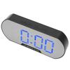 Alarm Clock LED Digital Display Makeup Mirror USB Battery Clock for Children Elderly Bedroom Office