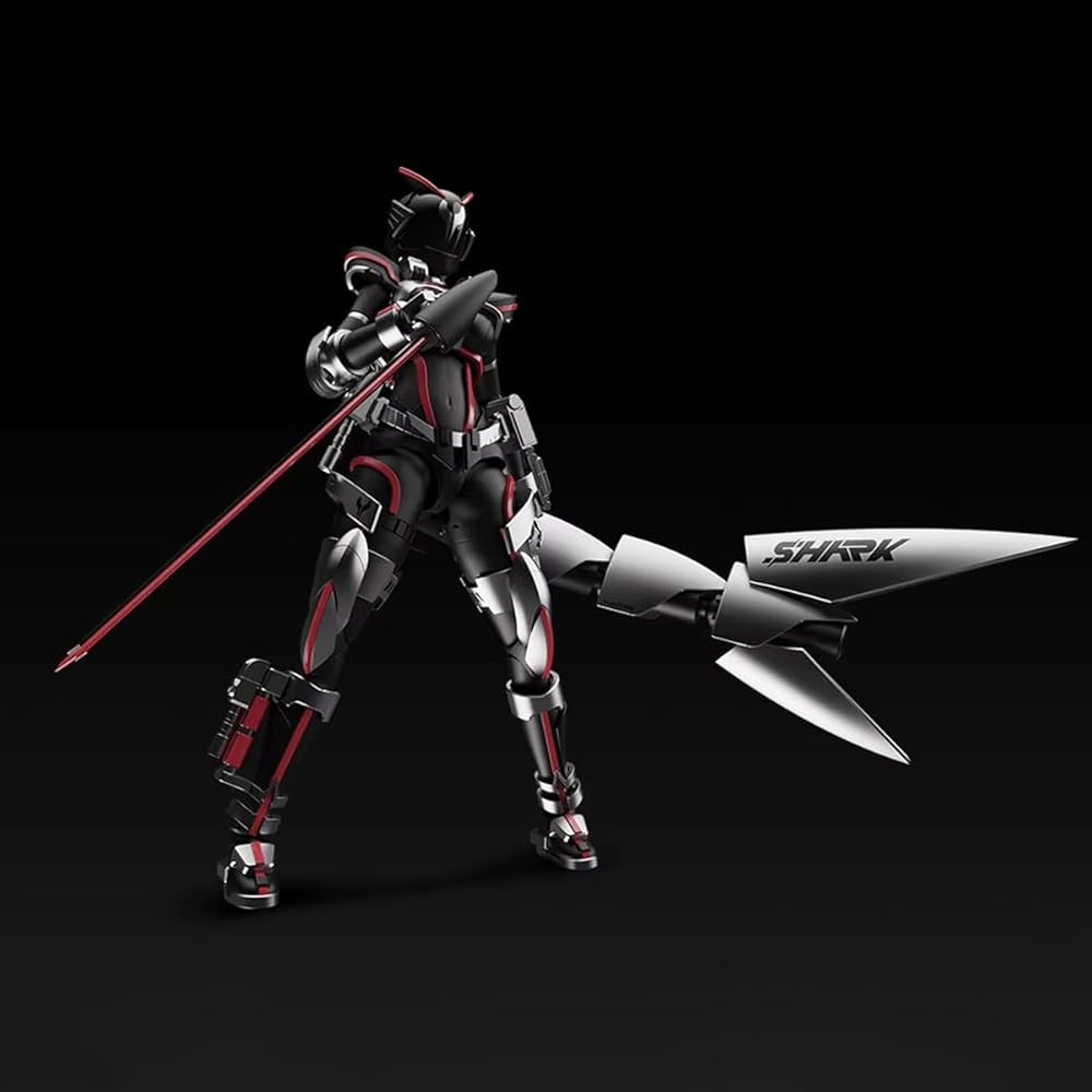 HiPlay YUBO 1/12 Scale Shako Model Kit Approximately 160mm Tall Color-Coded Assembly Figure
