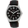 [Citizen Q&Q] Watch Analog Waterproof Date Leather Strap D026-305 Men's Black [Parallel Imported ...