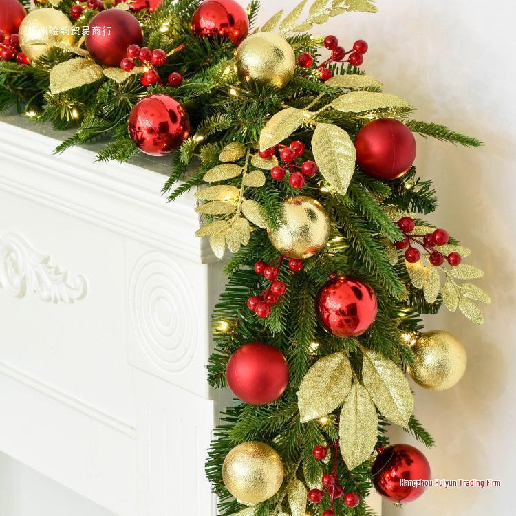 2.7m Christmas Garland for Decoration - Tree, Wreath, Wall, Door Hanging, Hotel, Shopping Mall Display