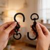 Iron Hanging Flower Pot Hook With Rotating Hook For Home Garden And Office Decor