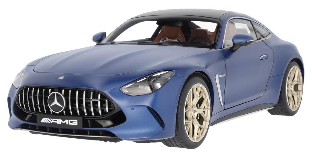 [Mercedes-Benz Collection] Genuine Mercedes-AMG GT 63 4MATIC+ Coupe (C192) Spectral Blue Magno 1/12 Scale Model