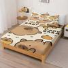 Set Piumone Capibara - Set Biancheria da Letto - Set Copripiumino 3 Pezzi