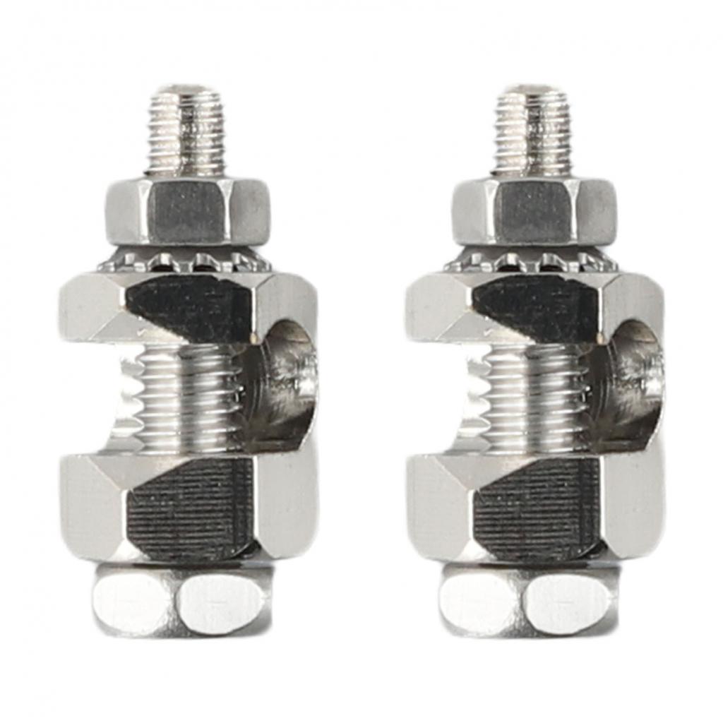 2X Solar Grounding Lug Solar Panel Fasteners Wire Clip Protection Grounding