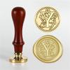 Unique Alphabets Wax Seal Stamp for DIY Crafts Handmade Sealing Greeting Cards